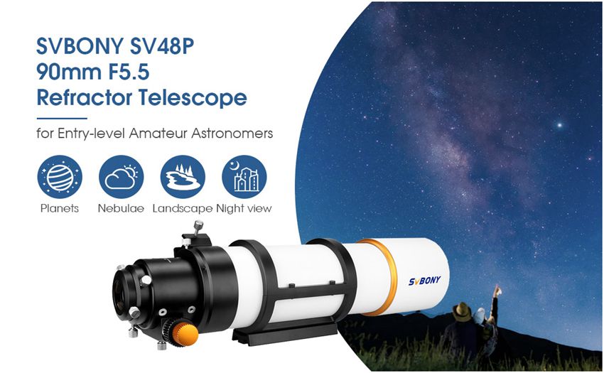 Svbony SV48P telescope Svbony SV48P telescope mounting rings