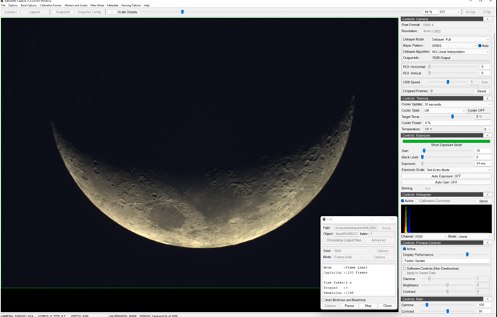 Screenshot of AstroDMx Capture for Windows Screenshot of AstroDMx Capture for Windows