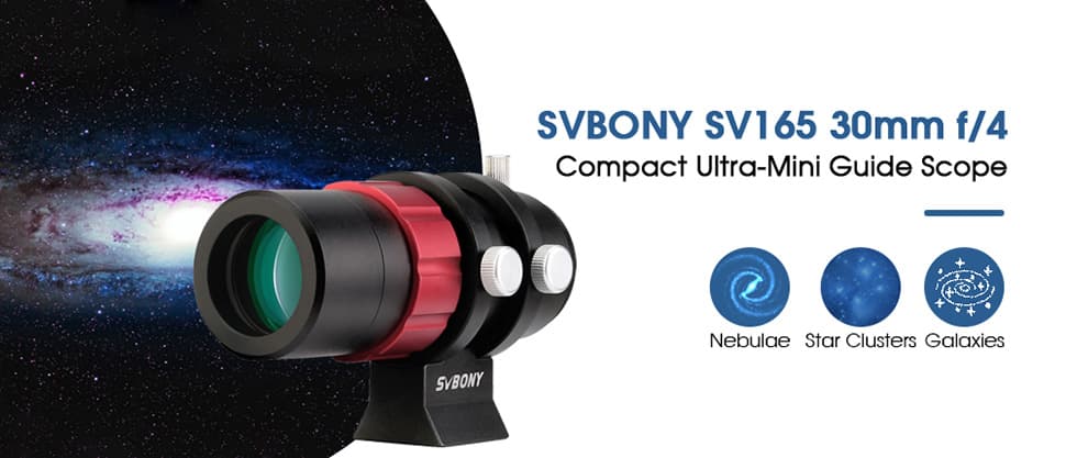 SV165 30mm Guide Scope for Astrophotography SV165 30mm Guide Scope for Astrophotography