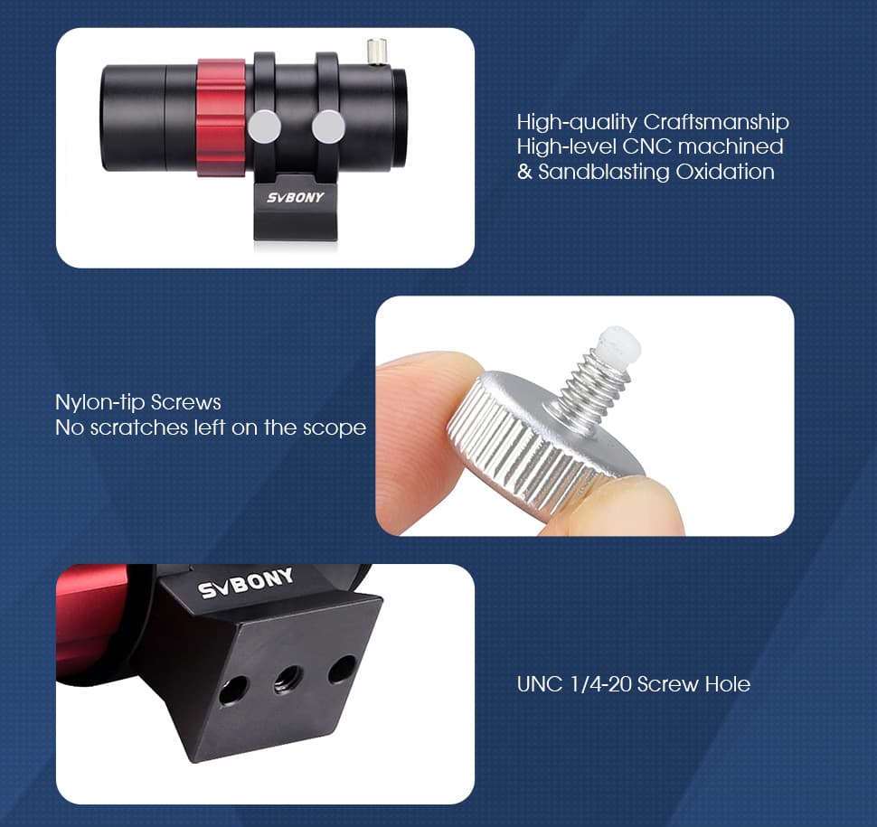 SV165 30mm Guide Scope for Astrophotography SV165 30mm Guide Scope for Astrophotography
