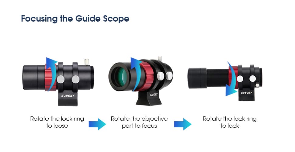 SV165 30mm Guide Scope for Astrophotography SV165 30mm Guide Scope for Astrophotography