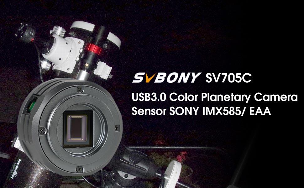 SV705C USB3.0 Color Planetary Camera / IMX585 / EAA SV705C USB3.0 Color Planetary Camera / IMX585 / EAA