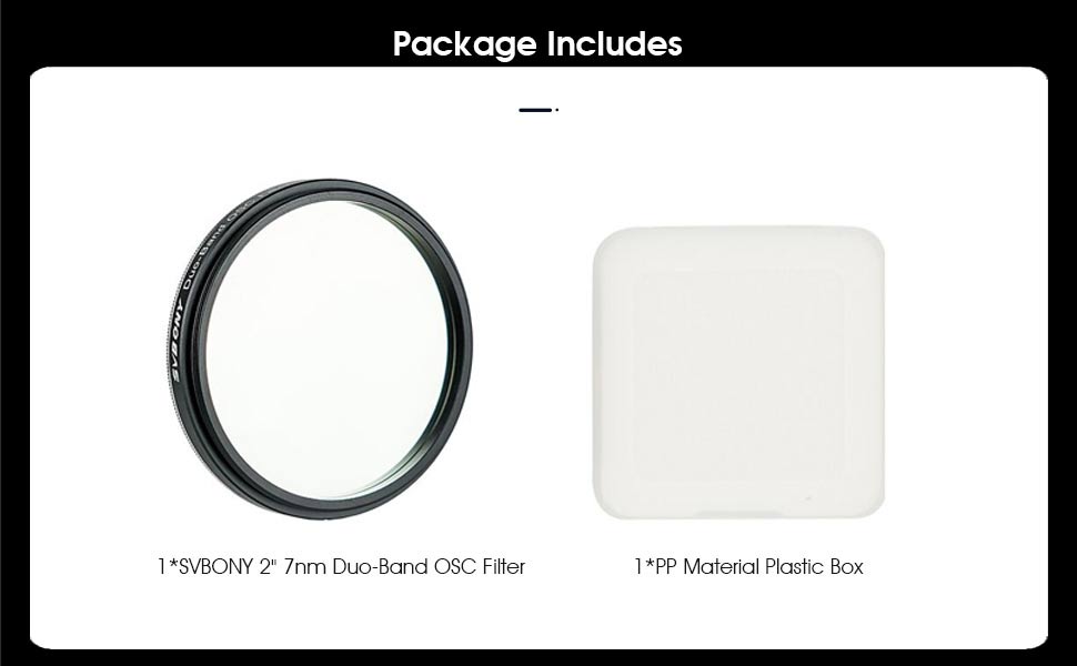 SV220 Dual-Band 7nm Nebula Filter SV220 Dual-Band 7nm Nebula Filter