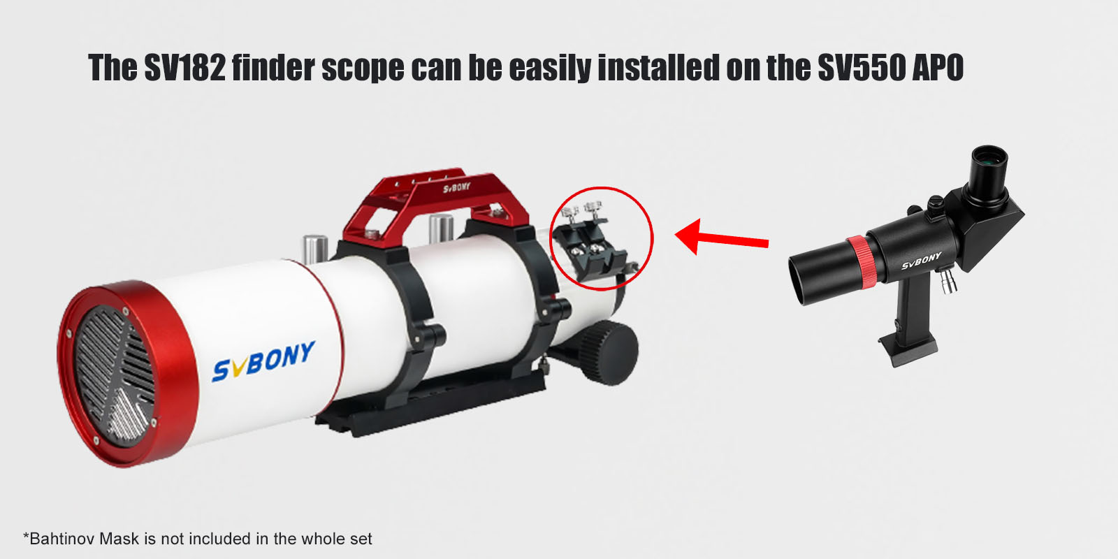 sv550 122 triplet apo telescope set for astronomical observation sv550 122 triplet apo telescope set for astronomical observation