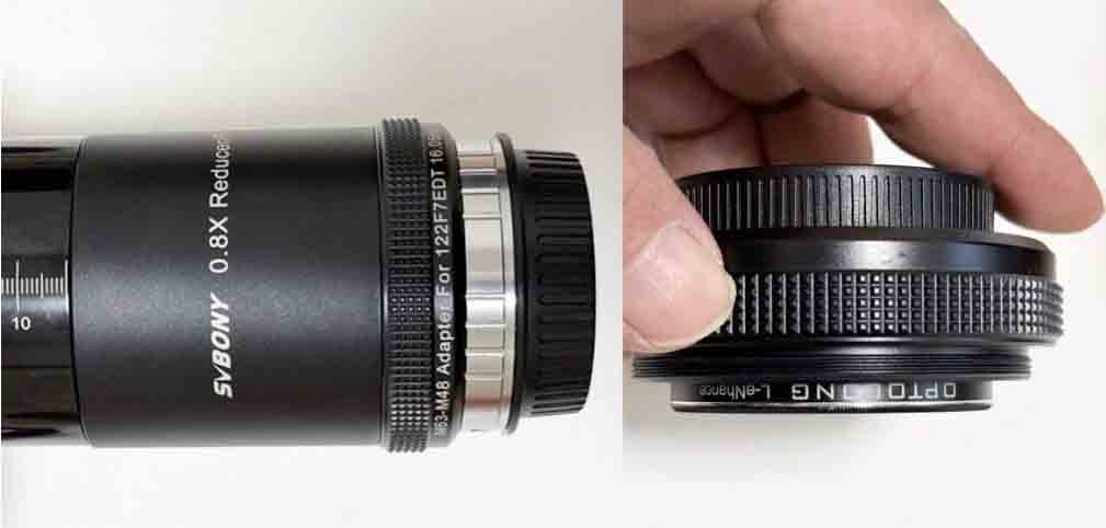 0.8x Focal Reducer/Field Flattener