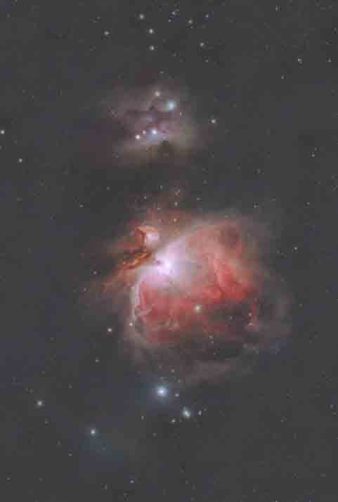 Short Exposure M42 Image