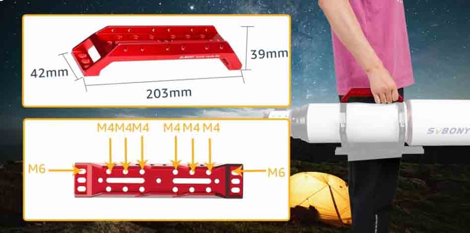 SV211 Telescope Handles