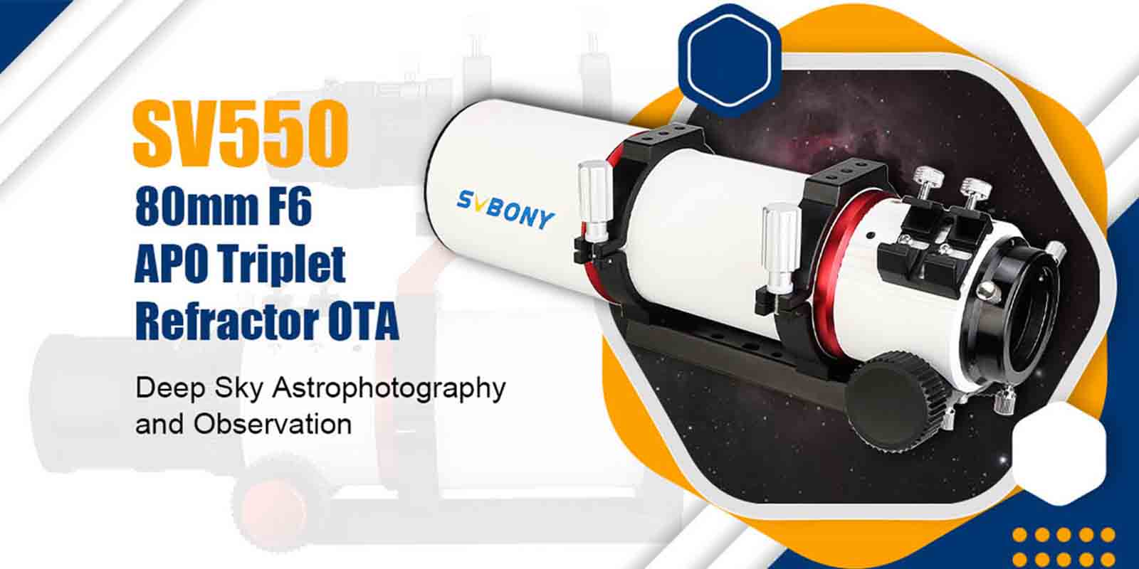 svbony sv550 80 apo triplet refractor set for visual observation svbony sv550 80 apo triplet refractor set for visual observation