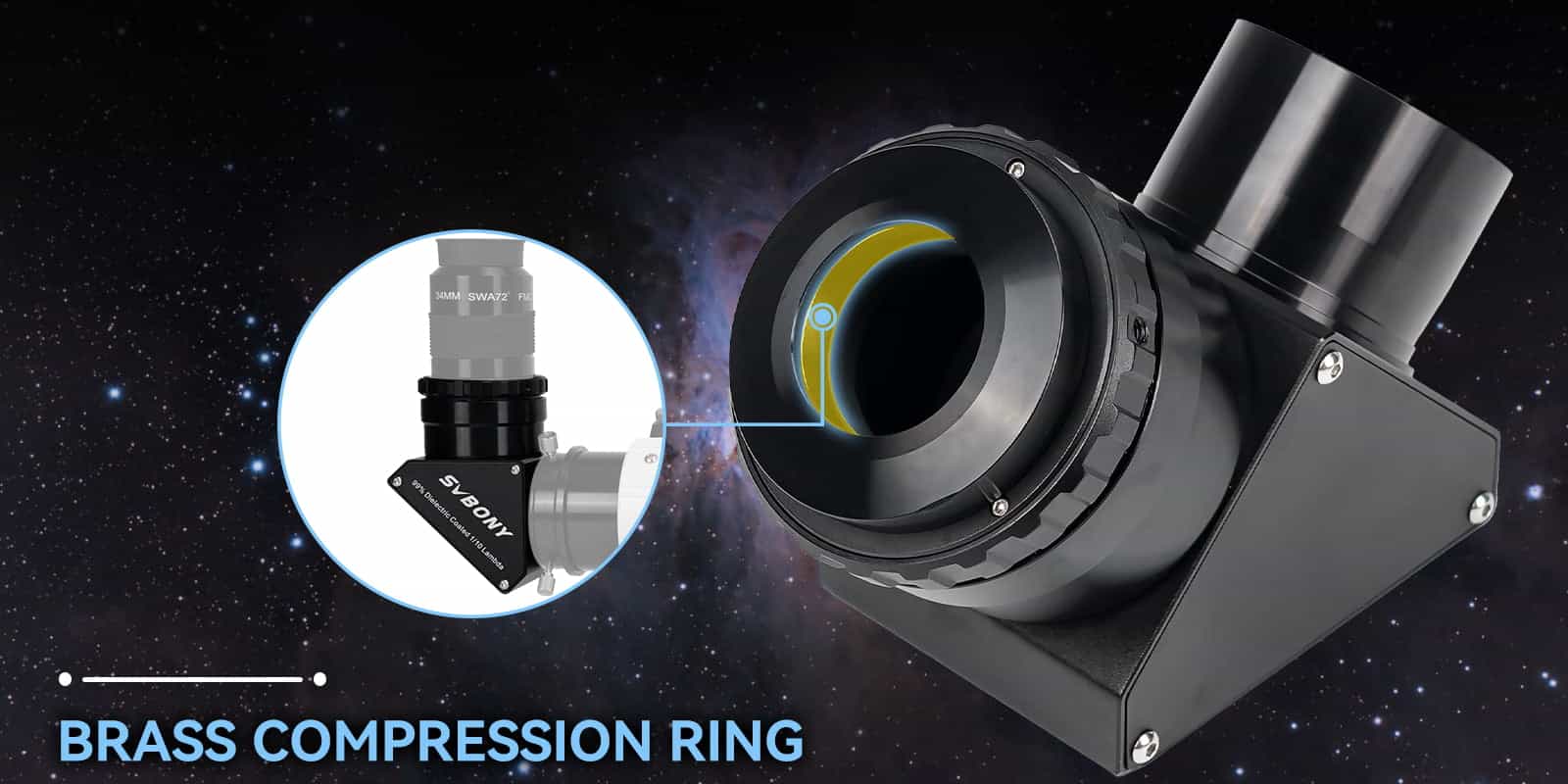SV223 90-degree Clicklock Diagonal