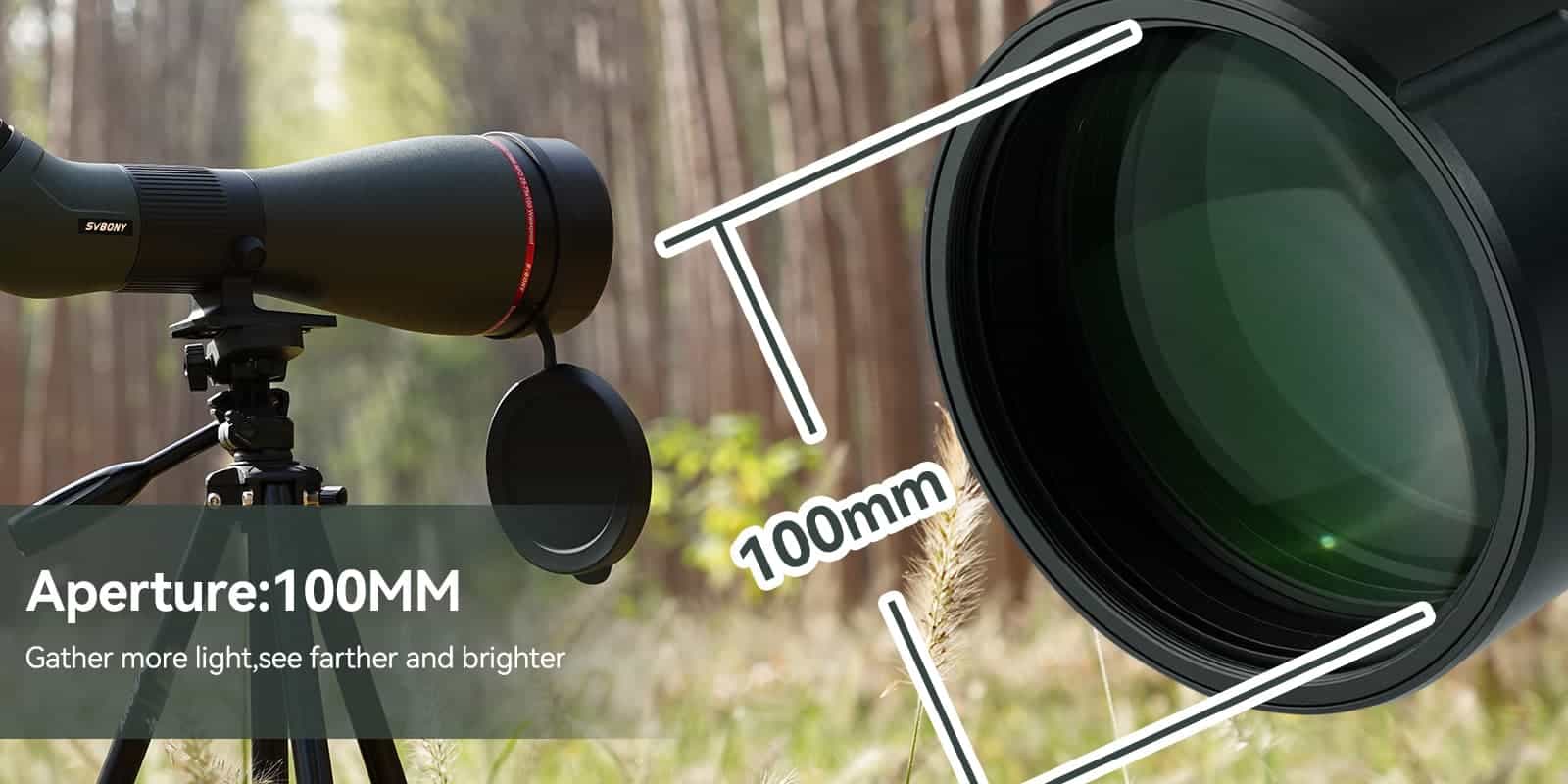 SA401 APO Apochromatic 25-75X100 Double ED Glasses Spotting Scope