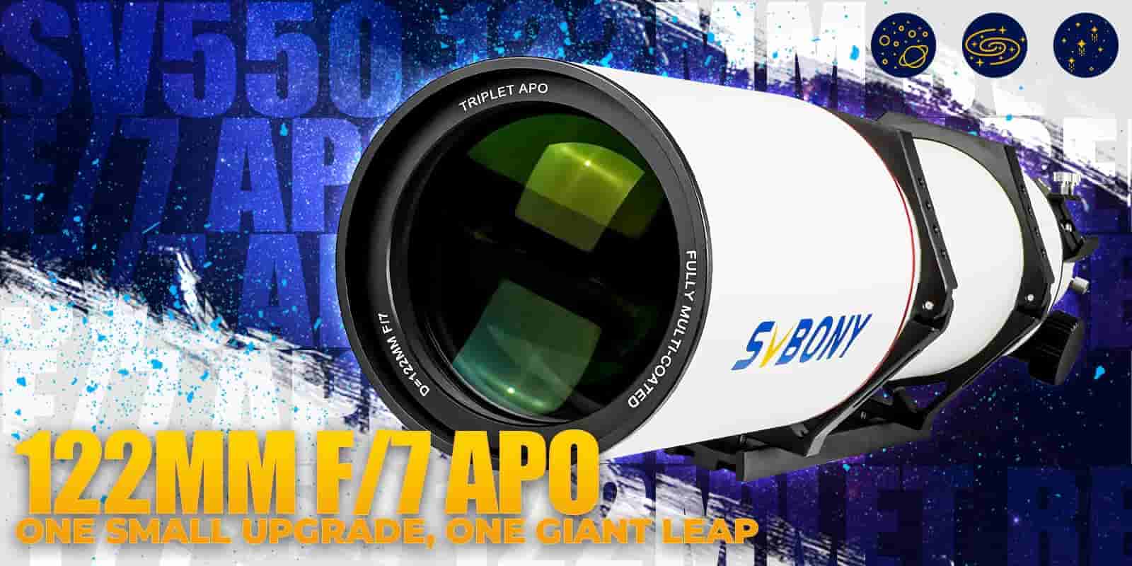 sv550 122apo refractor telescope sv550 122apo refractor telescope