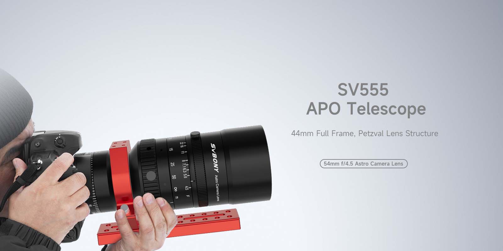 SV555 Astrophotography Telescope APO 54mm f/4.5 Astrograph Camera Lens.jpg SV555 Astrophotography Telescope APO 54mm f/4.5 Astrograph Camera Lens.jpg