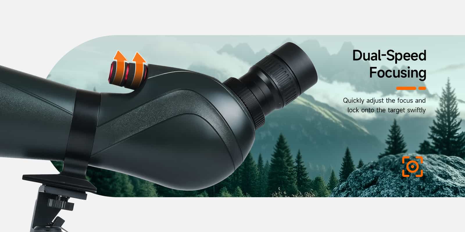 SV406 Dual-Speed Focusing
