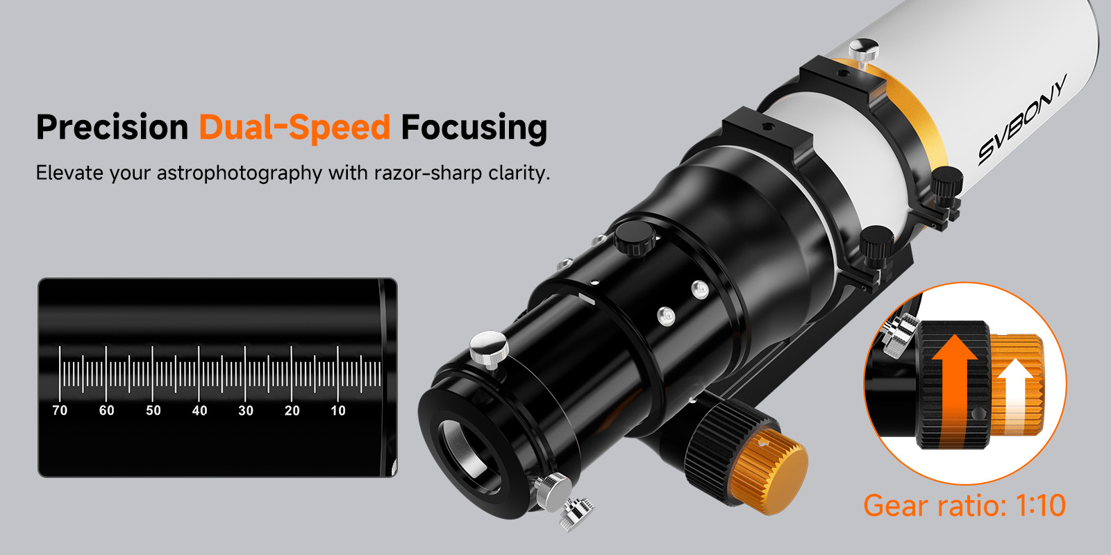 SVBONY SV503 70mm f/6.78 Flatfield Refractor Telescope.jpg SVBONY SV503 70mm f/6.78 Flatfield Refractor Telescope.jpg