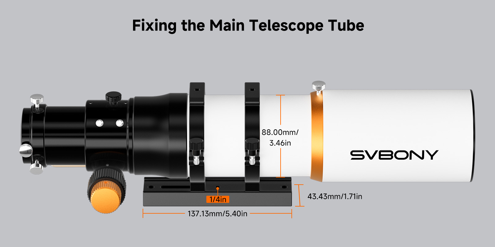 SVBONY SV503 70mm f/6.78 Flatfield Refractor Telescope.jpg SVBONY SV503 70mm f/6.78 Flatfield Refractor Telescope.jpg
