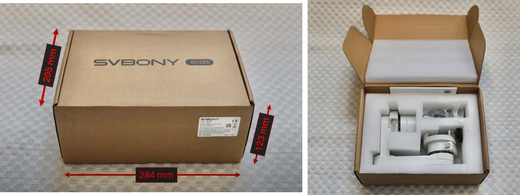 sv225 mount package